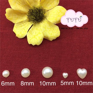 100 gram hạt nhưạ giả ngọc trai nửa tròn