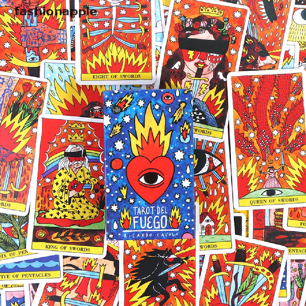 Bộ Bài Tarot Bless Del Fuego Tarot Tiếng Anh