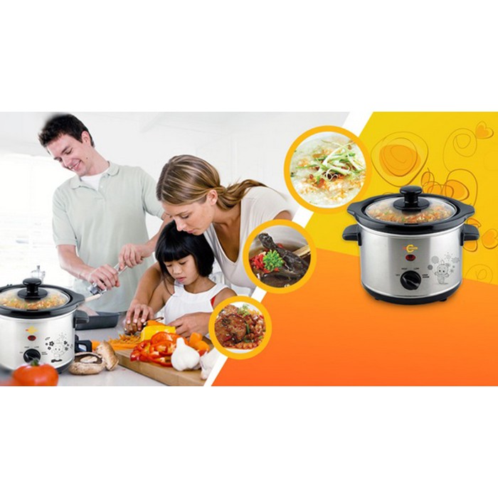 Nồi nấu cháo đa năng BBCooker BS-25 - Dung tích 2.5 lít