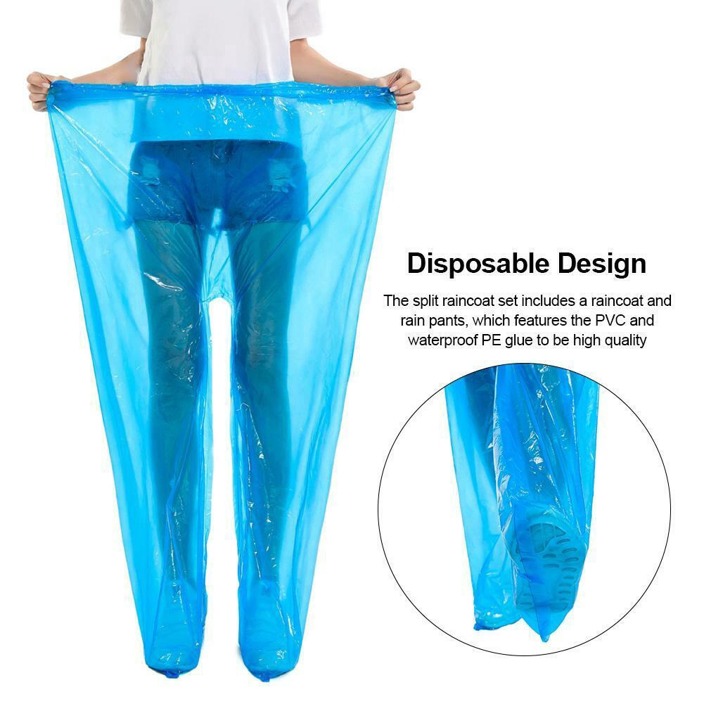 1 Bộ Quần Áo Đi Mưa Chống Nước Dùng 1 Lần