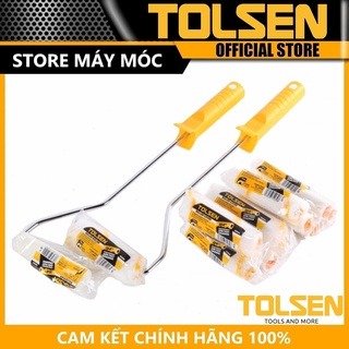 Cọ lăn sơn sọc nhỏ 100mm tolsen 40090 - hàng chính hãng