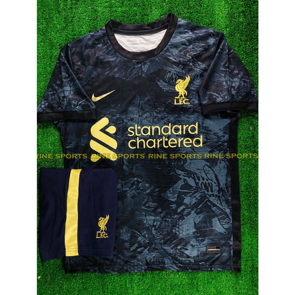Bộ áo bóng đá Liver sân khách ( Liverpool ) Super hàng thailand 2022-2023 Giống THI ĐẤU