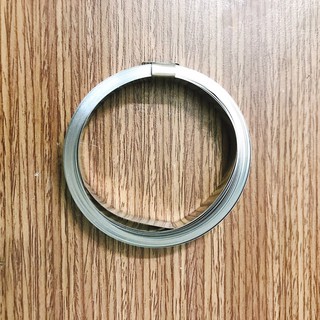 Cuộn 5 mét kẽm hàn cell pin 0.15x8mm