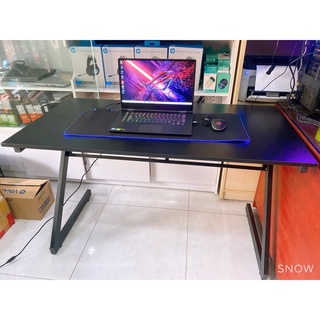 Bàn chữ Z Mặt bàn Gỗ MDF / kính cường lực Chống Nước NEW - Gaming để máy tính PC giá rẻ (120x60x75 cm)