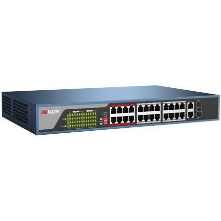 Switch cấp nguồn PoE 24 Cổng HIKVISION DS-3E0326P-E