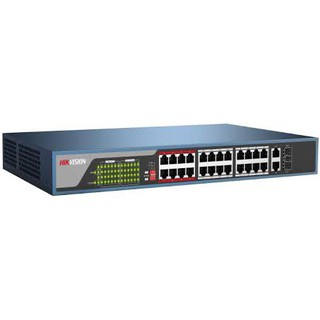 Switch cấp nguồn poe 24 cổng hikvision ds-3e0326p-e