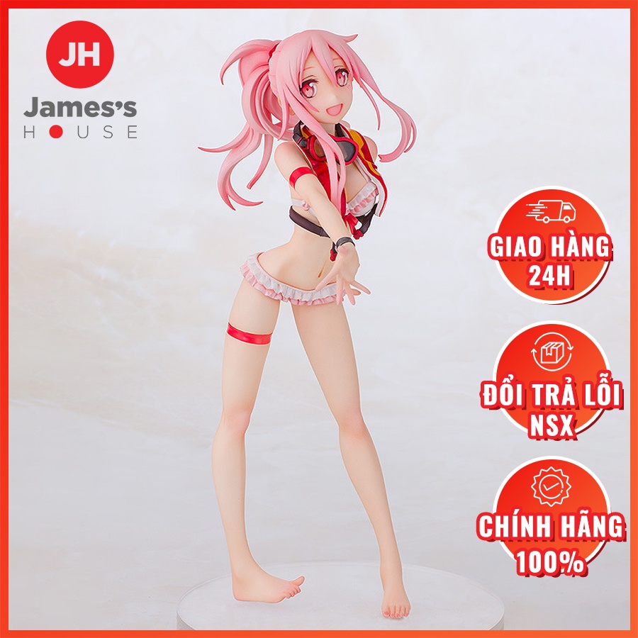 Mô Hình Chính Hãng Anime Fire Girl, Hinooka Homura, 1/7 Scale, Swimsuit Style, Aquamarine, Nhật Bản