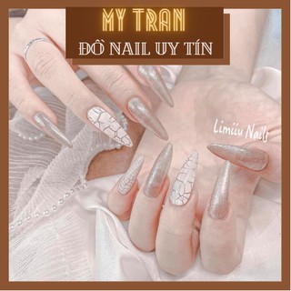 Sơn gel nứt Bobo chai 15ml trắng đen