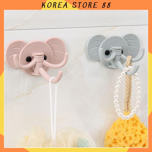 Móc treo tường hình voi ngộ nghĩnh nhỏ gọn 1422 KOREA STORE88