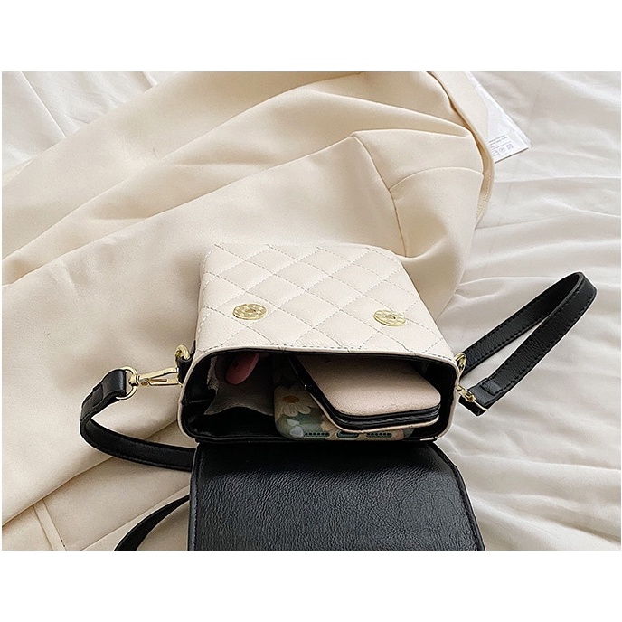 Túi cốp đeo chéo nữ túi đựng điện thoại cao cấp thời trang Hàn Quốc HY254