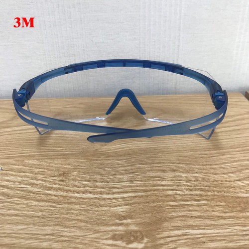 Kính chống bụi, chống văng bắn, chống đọng sương 3M SF3701ASGAF-BLU, dành cho người đeo kính cận - 3M SF3701ASGAF-BLU