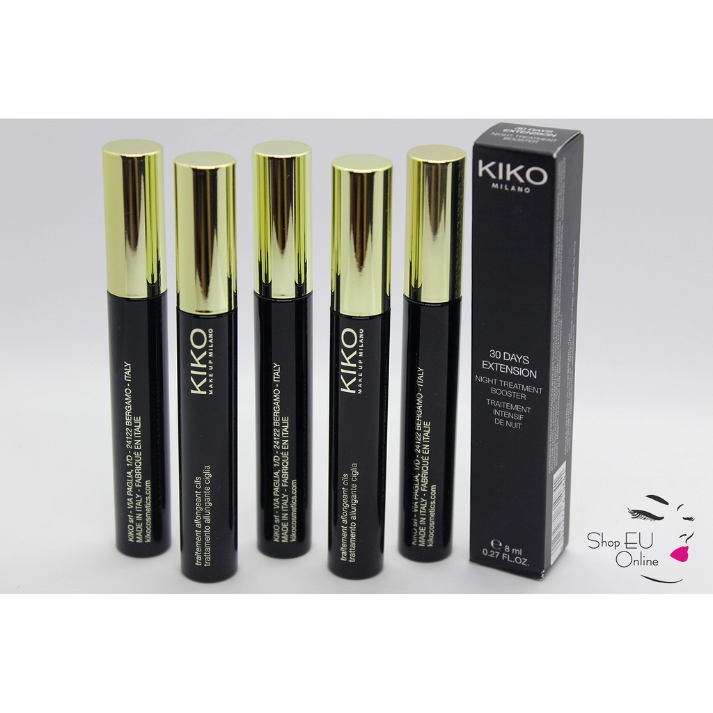 Mascara dưỡng mi 30 Days extension Night Treatment Booster -tăng trưởng 169% -Kiko Milano - Italia