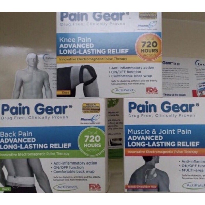 Thiết bị điều trị đau Pain Gear (USA)