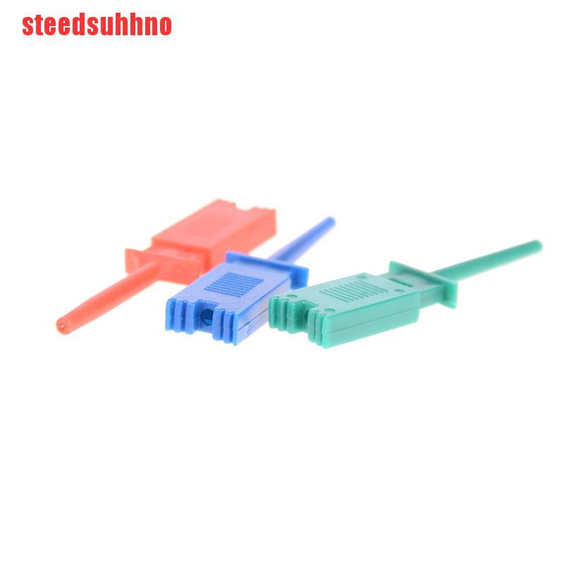 10 cái đồng hồ vạn năng SMD IC SOIC mini kiểm tra kẹp móc gắp đầu dò 5 màu steedsuhhno