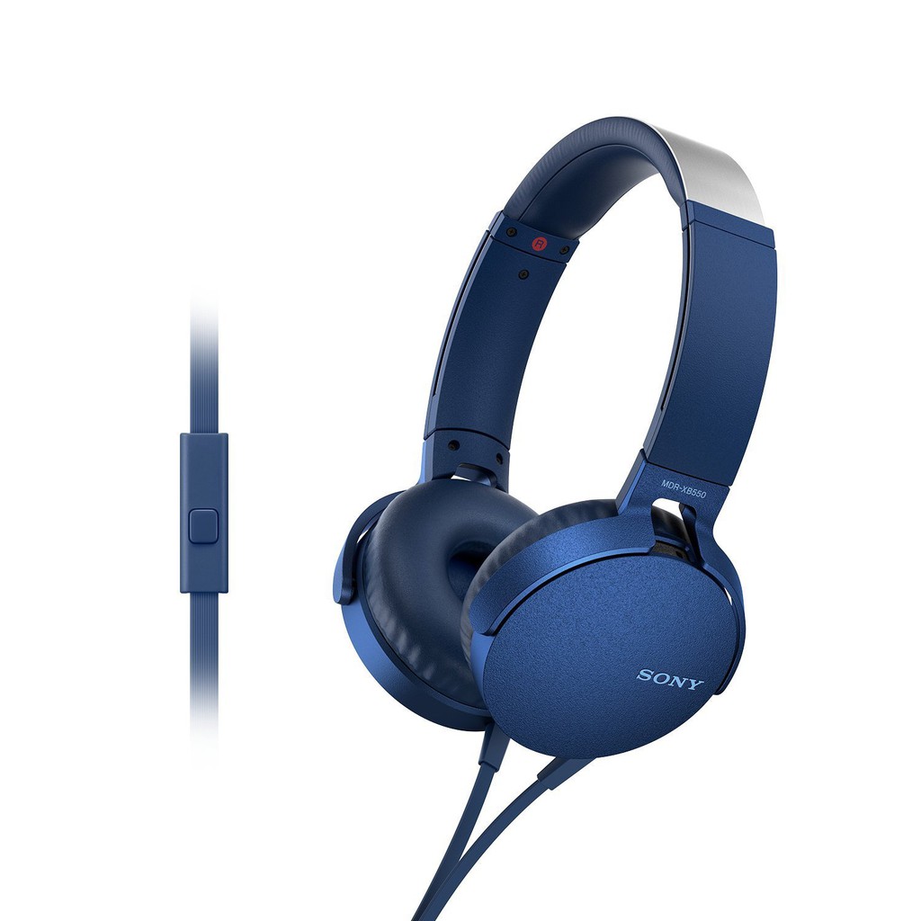 Tai Nghe Chụp Tai Sony ExtraBass MDR-XB550AP - Hàng Chính Hãng