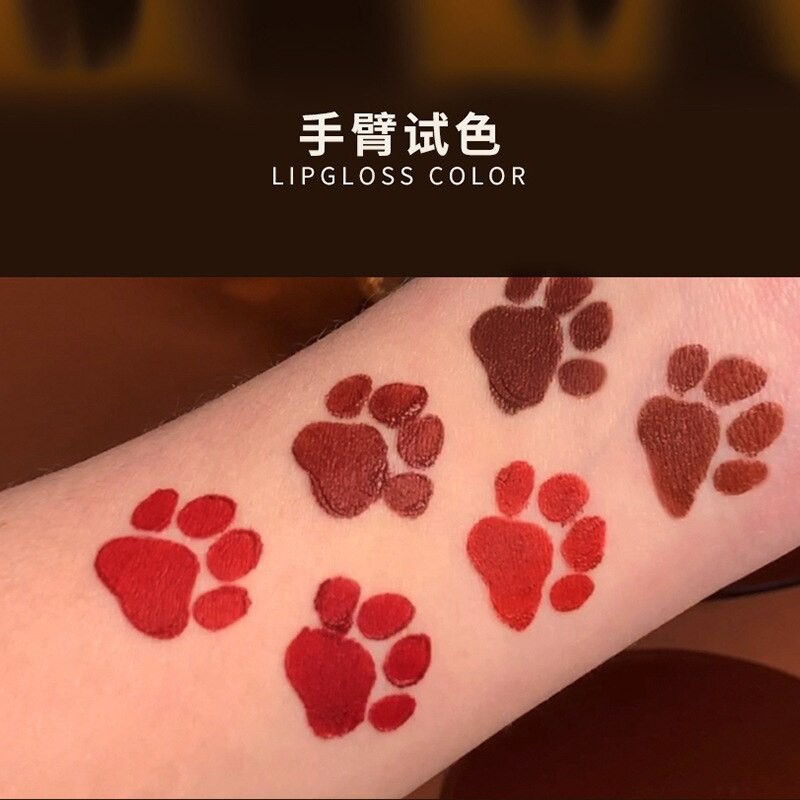 (Hàng Mới Về) Son Kem Lì Chống Nước Lâu Phai Thiết Kế Vỏ Son Họa Tiết Da Báo Độc Đáo | BigBuy360 - bigbuy360.vn