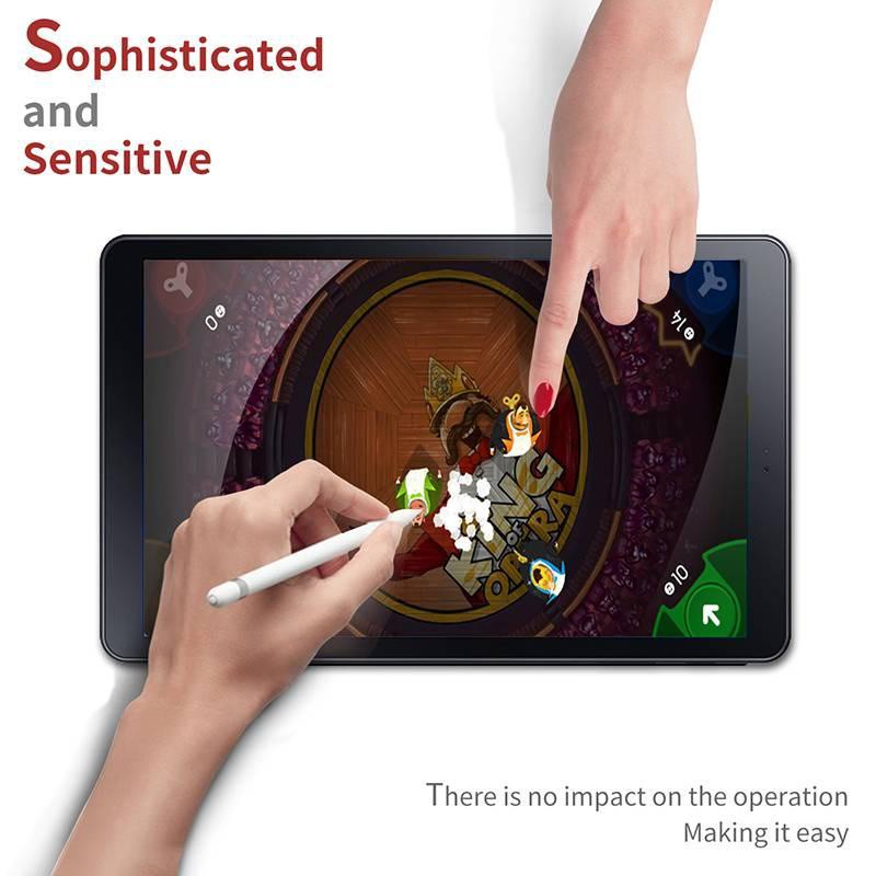 Dllencase Bộ 2 kính cường lực bảo vệ màn hình cho 2018 Samsung Galaxy Tab A 10.5 SM-T590 T595 T597 A074