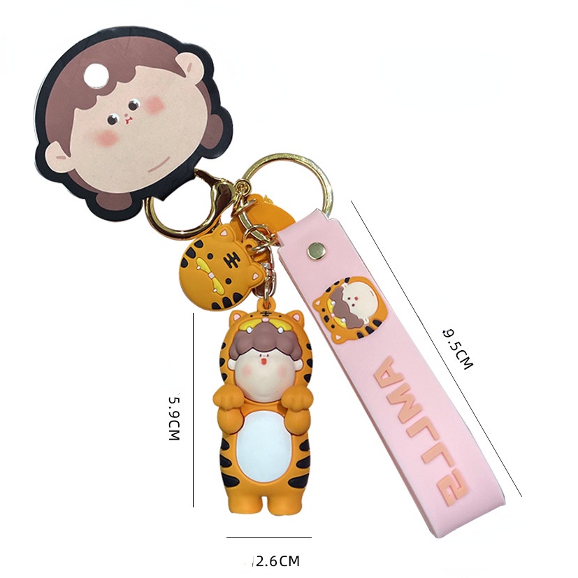 Móc Chìa Khóa Hình Búp Bê Amalith Hoạt Hình Dễ Thương
