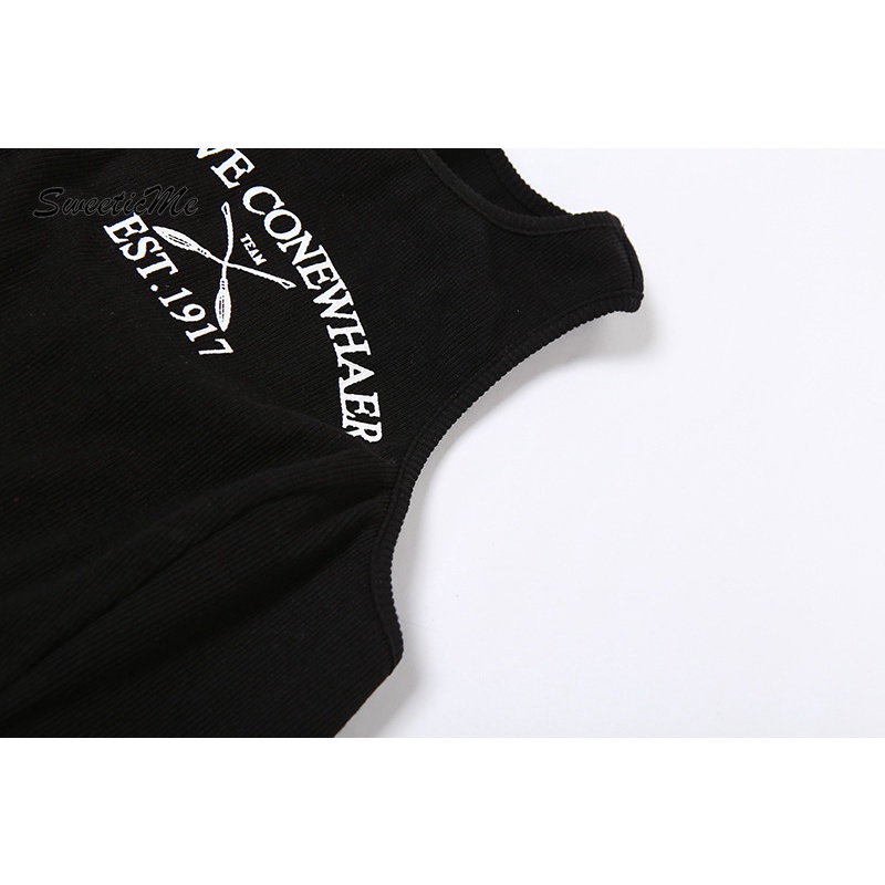 Áo Tank Top Màu Trơn Cổ Tròn Thời Trang Cho Nữ