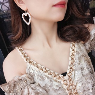 Đôi Khuyên Tai Hình Trái Tim Lớn
