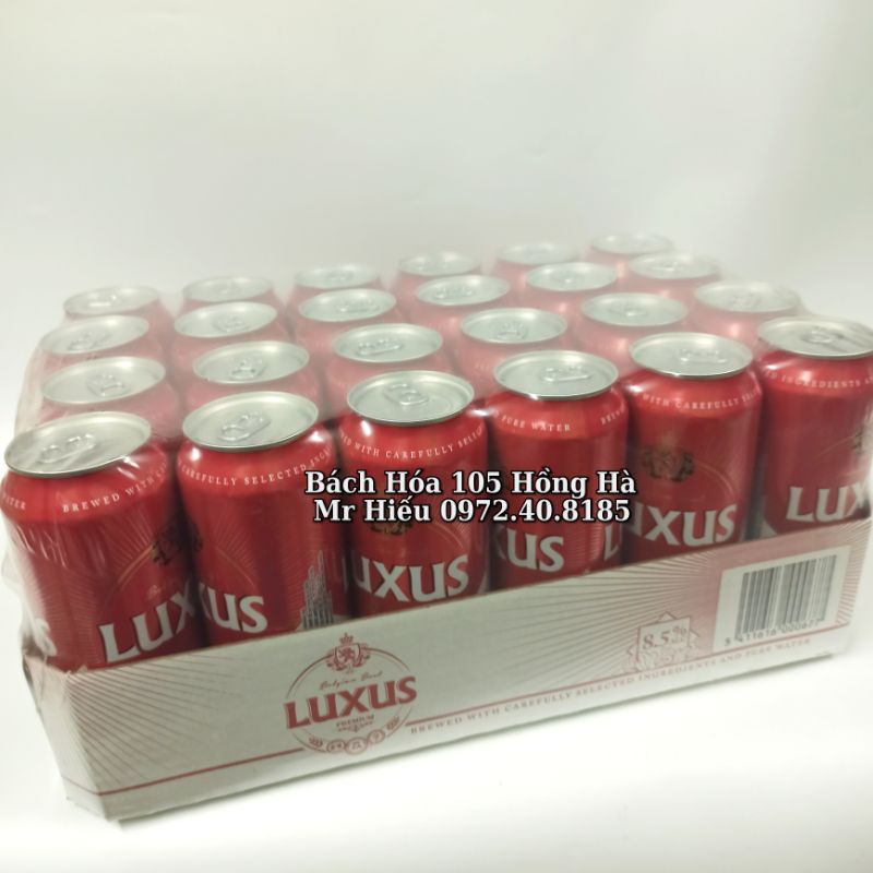 [HỎA TỐC] Bia Luxus Premium 8.5% thùng 24 lon 500ml