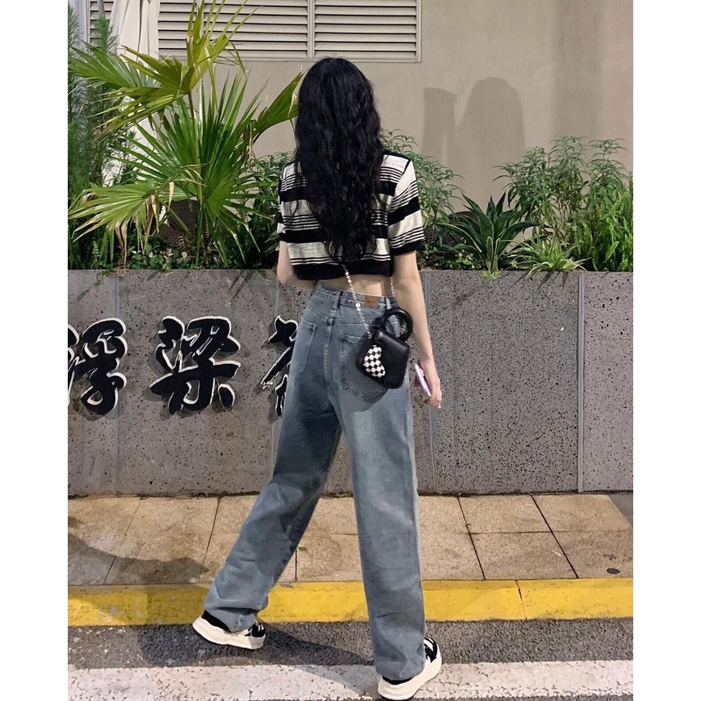 Áo Thun polo Ngắn Tay Phong Cách Harajuku Thời Trang Dành Cho Nữ