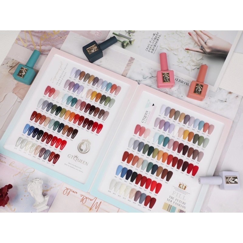 Sơn gel milan set 78 màu
