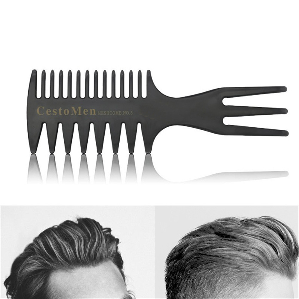 Lược Chải Tạo Kiểu Tóc Răng Rộng Bền Bỉ Cho Nam