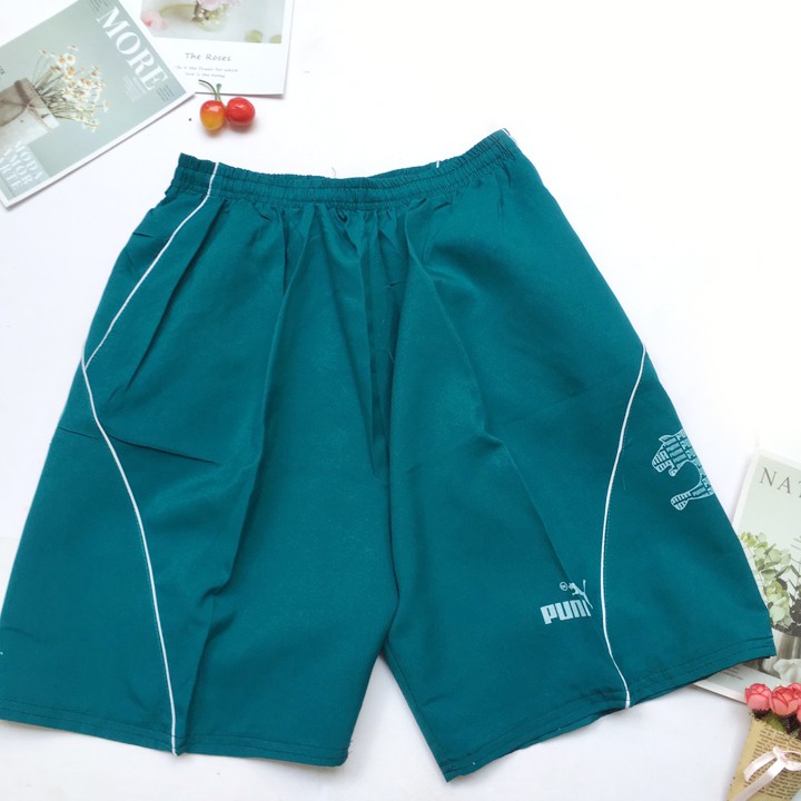 Quần đùi nam Quần sọt nam vải dù màu trơn - FREESIZE từ 58kg-68kg - QDN13 | BigBuy360 - bigbuy360.vn