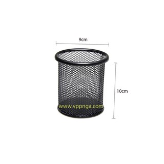 Hộp cắm viết sắt tròn