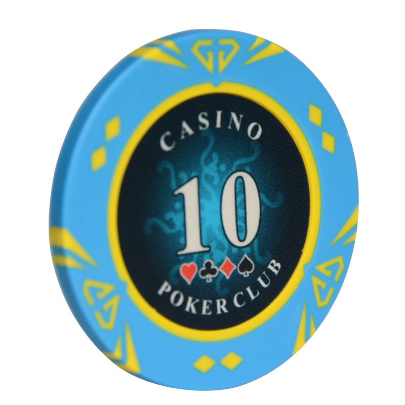 Chip poker có số ( phỉnh poker ) chất nhựa cao cấp PK3