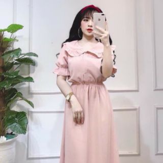 Váy cổ sen đũi thái