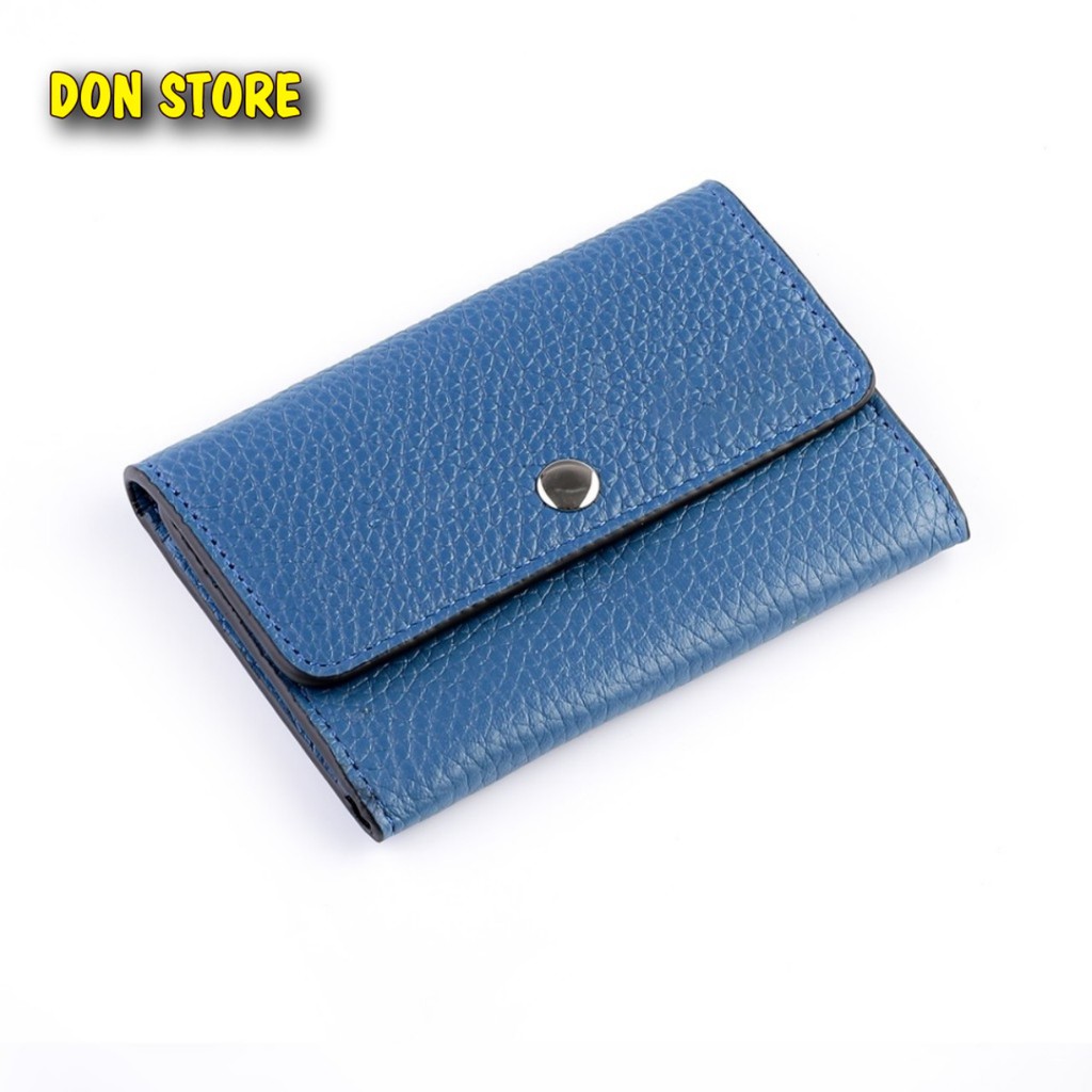 Ví Mini Da Bò Thật Đựng Thẻ Card Nhỏ Gọn Sang Trọng (Full Hộp - BH 12 Tháng) | BigBuy360 - bigbuy360.vn