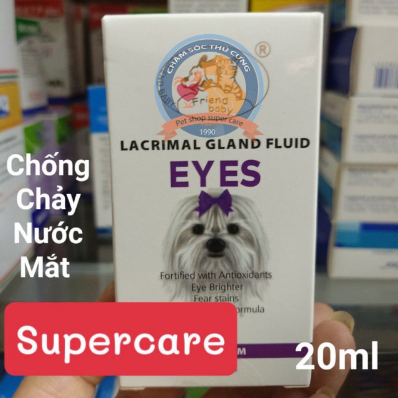 Siro Uống Lacrimal Gland Fluid Eyes - Chống Chảy Nước Mắt, Ố Lông Vùng Mắt Chó Mèo