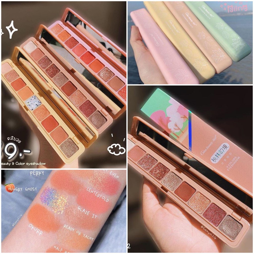 Bảng mắt 9 ô Chika Beauty