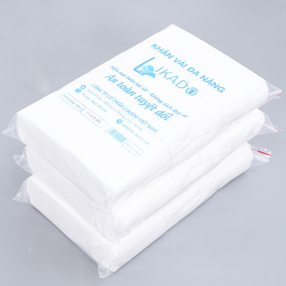 Combo 3 Gói khăn giấy khô đa năng Likado 300 Gram/Túi