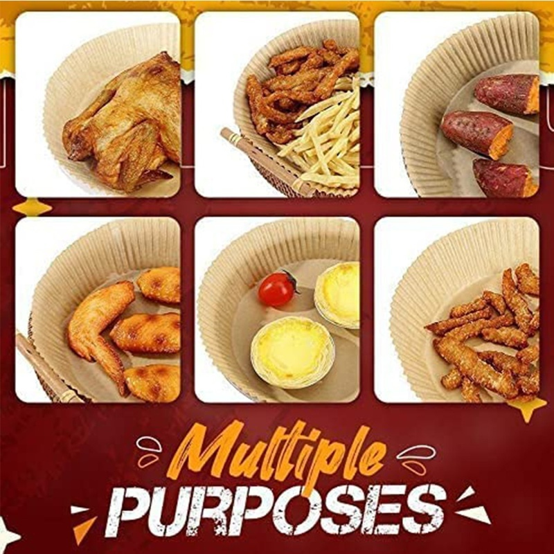 Bộ 50 Giấy Lót Nướng Bánh Chống Dính Dùng Một Lần Tiện Dụng