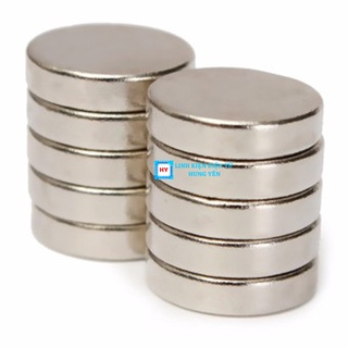 Combo 5 Nam Châm Đất Hiếm Tròn Nhiều Kích Thước