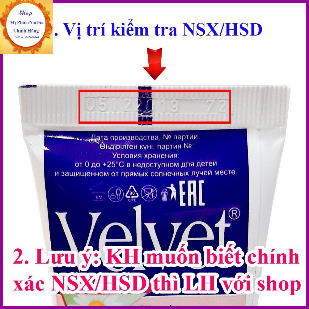 Kem Tẩy Lông VELVET Cho Da Nhạy Cảm DEPILATORY NGA 100ml -Mỹ Phẩm Nội Địa Chính Hãng. | BigBuy360 - bigbuy360.vn