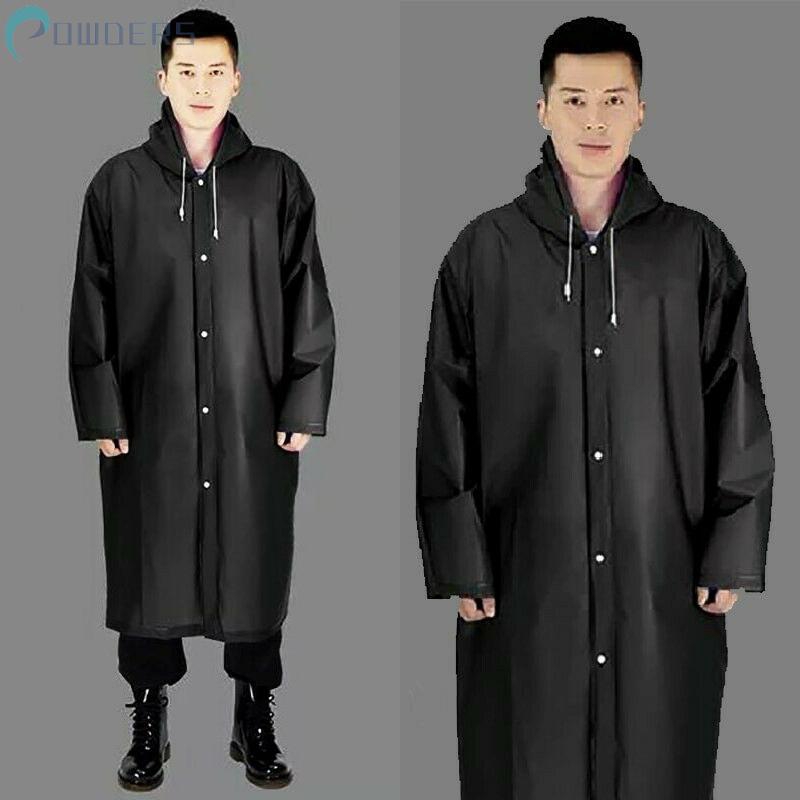 Áo mưa màu trơn tiện dụng cho nam nữ