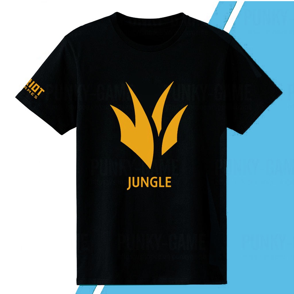 Áo Liên Minh Huyền Thoại  Wild Rift Logo  ngắn tay