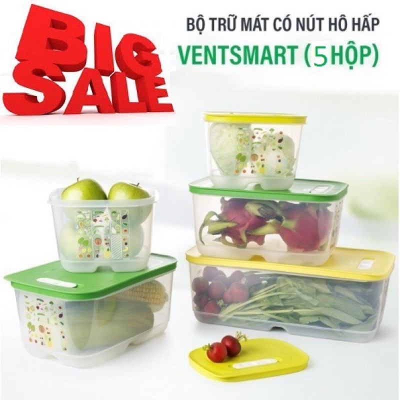 Bộ 5 hộp Trữ mát vensmart