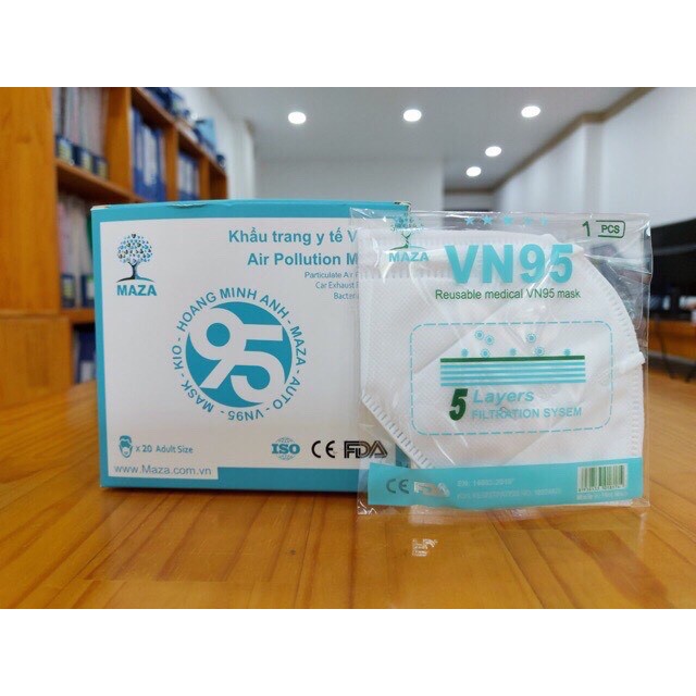 Khẩu trang VN-95 có van lọc khí (Đạt chuẩn FDA Mỹ) | BigBuy360 - bigbuy360.vn