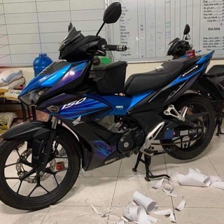 Tem honda winner x 150 xanh đen - tem chuẩn