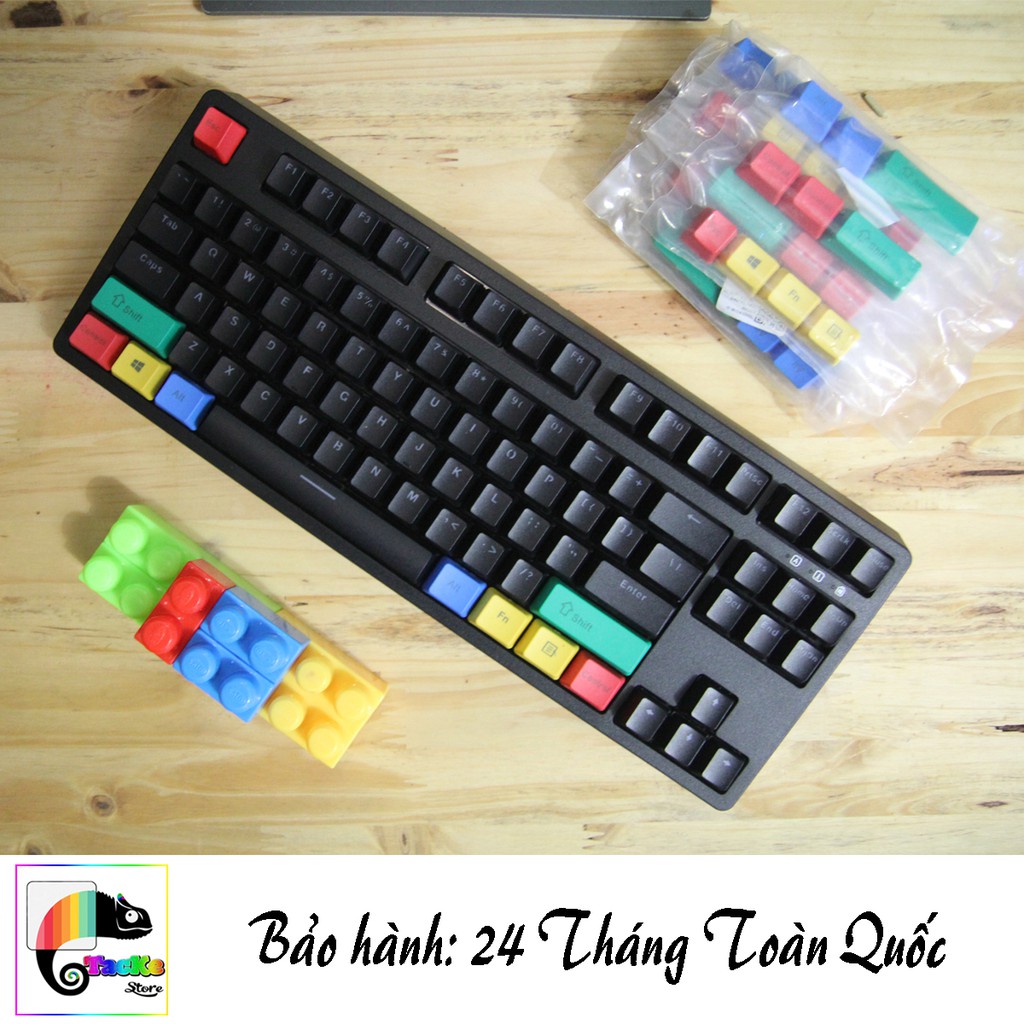 E-Dra EK387 Blue/Brown/Red Switch Màu đen, Bàn Phím Cơ Tenkeyless I BH Toàn Quốc