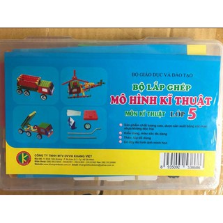 Bộ lắp ghép mô hình kỹ thuật lớp 5 Khang Việt