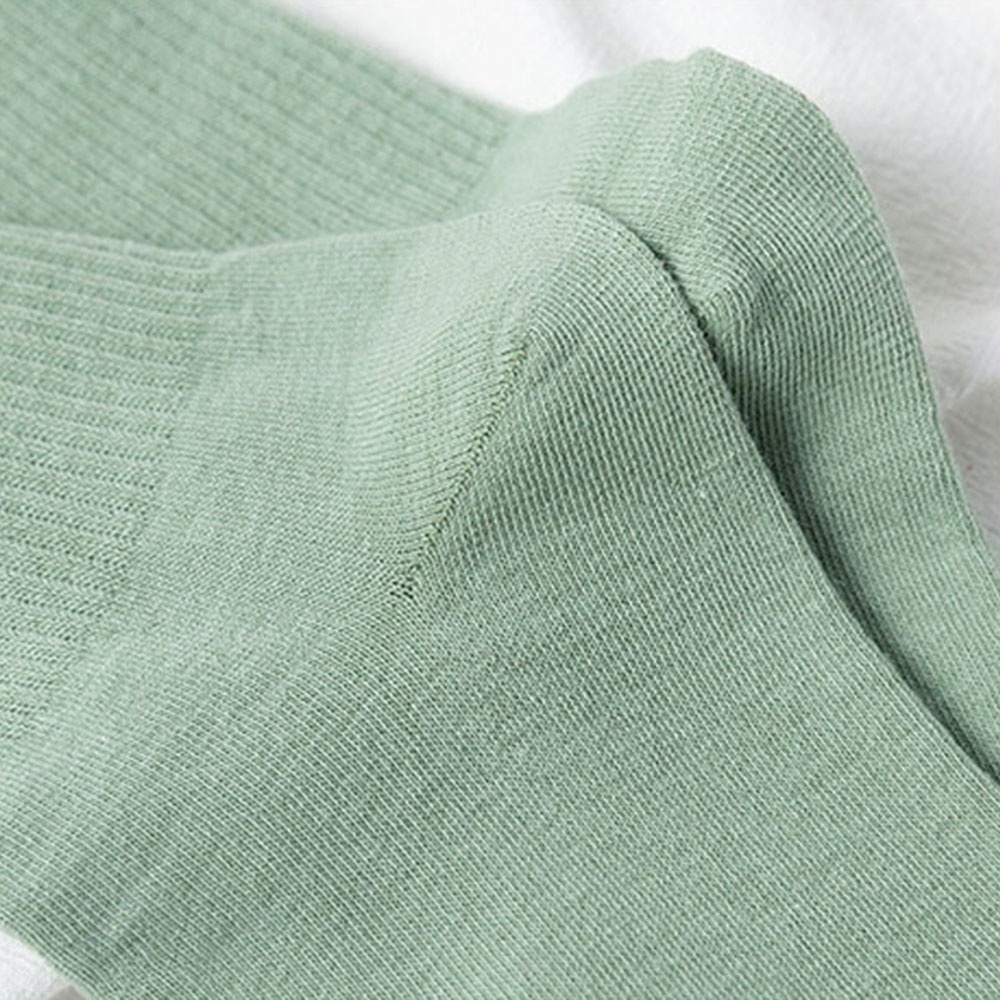 Vớ Cotton Cổ Cao Màu Sắc Ngọt Ngào Thời Trang Harajuku Cho Nữ