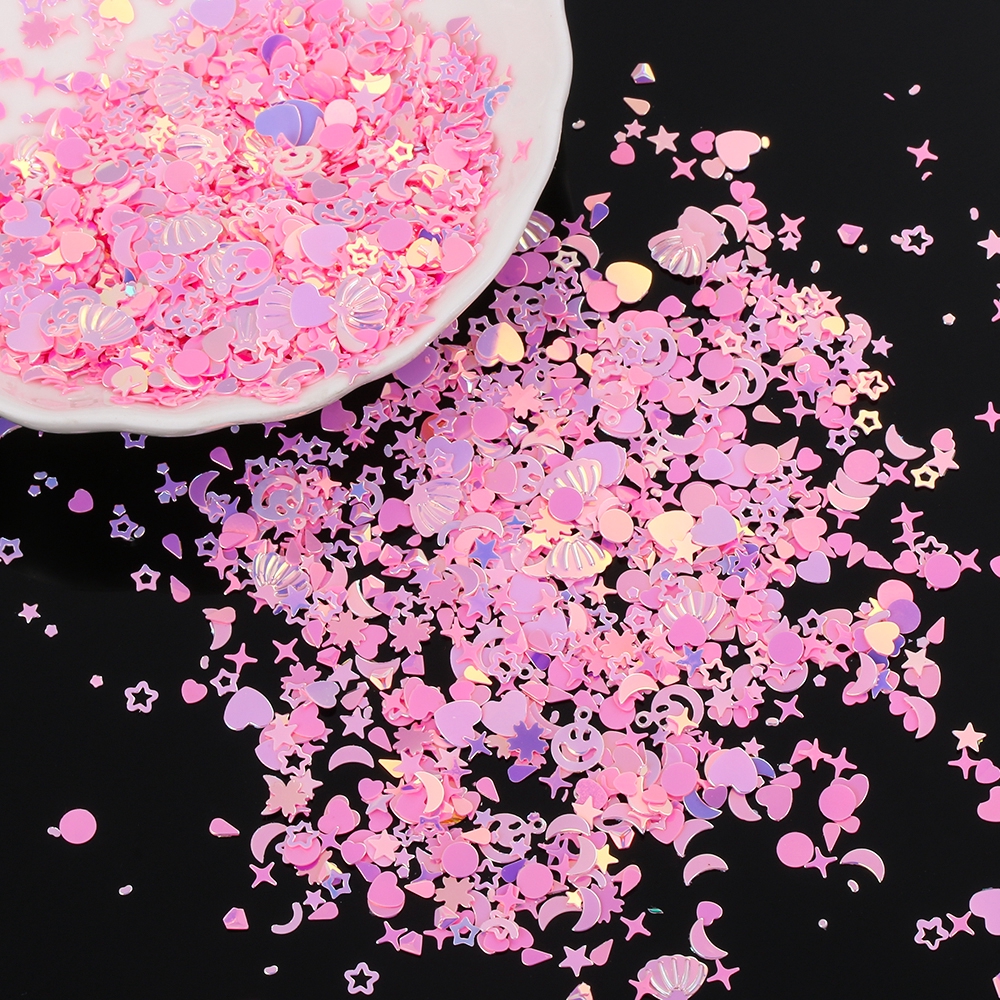 Túi 1200 hạt kim tuyến lấp láp trang trí trang phục/ đám cưới/ sổ lưu niệm/ móng tay độc đáo sáng tạo