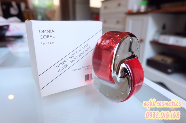 Nước hoa nữ bvlgari omnia coral tester 65ml