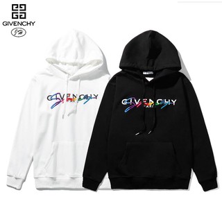 Áo Hoodie Cotton Thêu Chữ Givenchy Thời Trang Cho Nam Nữ